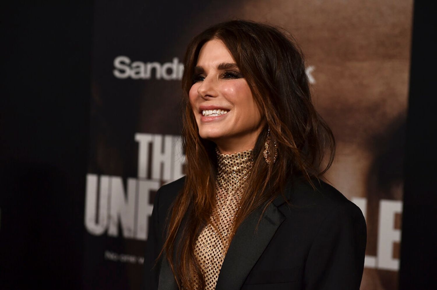Sandra Attends ‘The Unforgivable’ Los Angeles Premiere